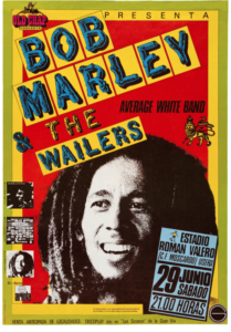 affiche Bob Marley Spain dessin