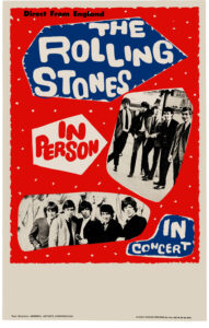 affiche rolling stones ohio 64 dessin